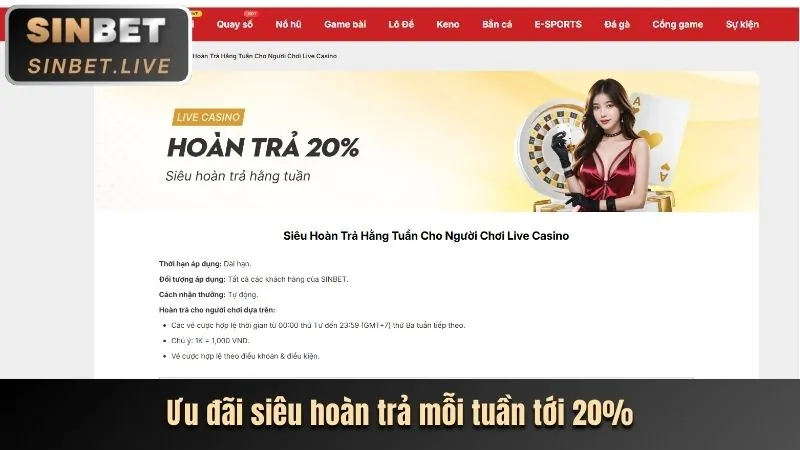 Ưu đãi nạp đầu 100%